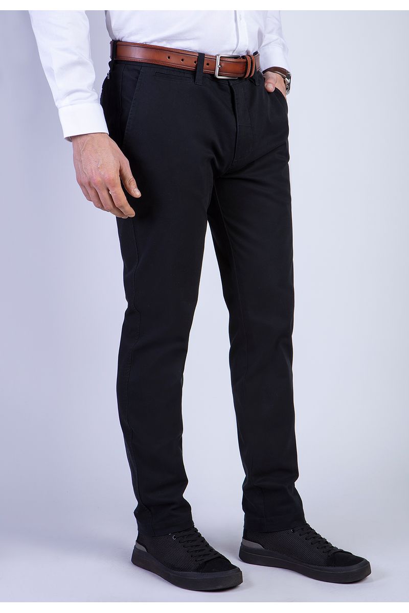 Pantalón L/31 Twill Slim Black