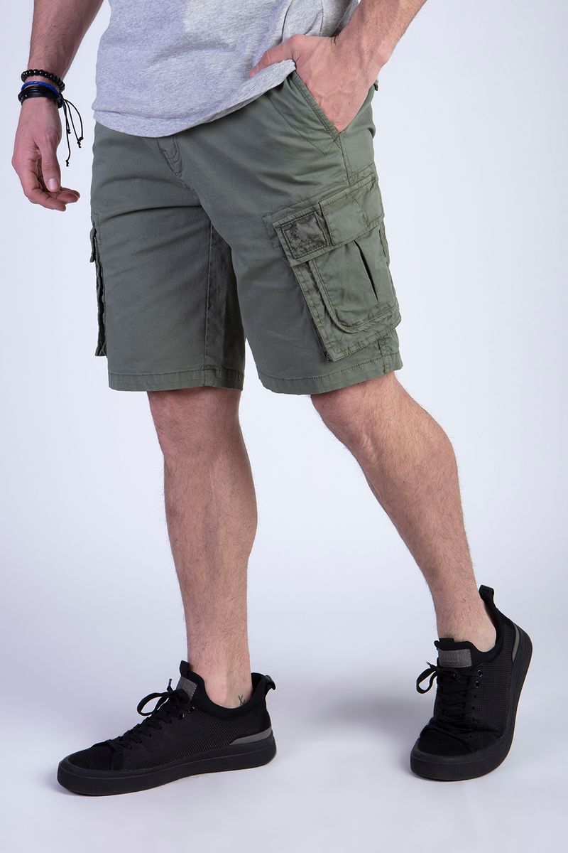 Bermuda Cargo Giorgia Fj Military