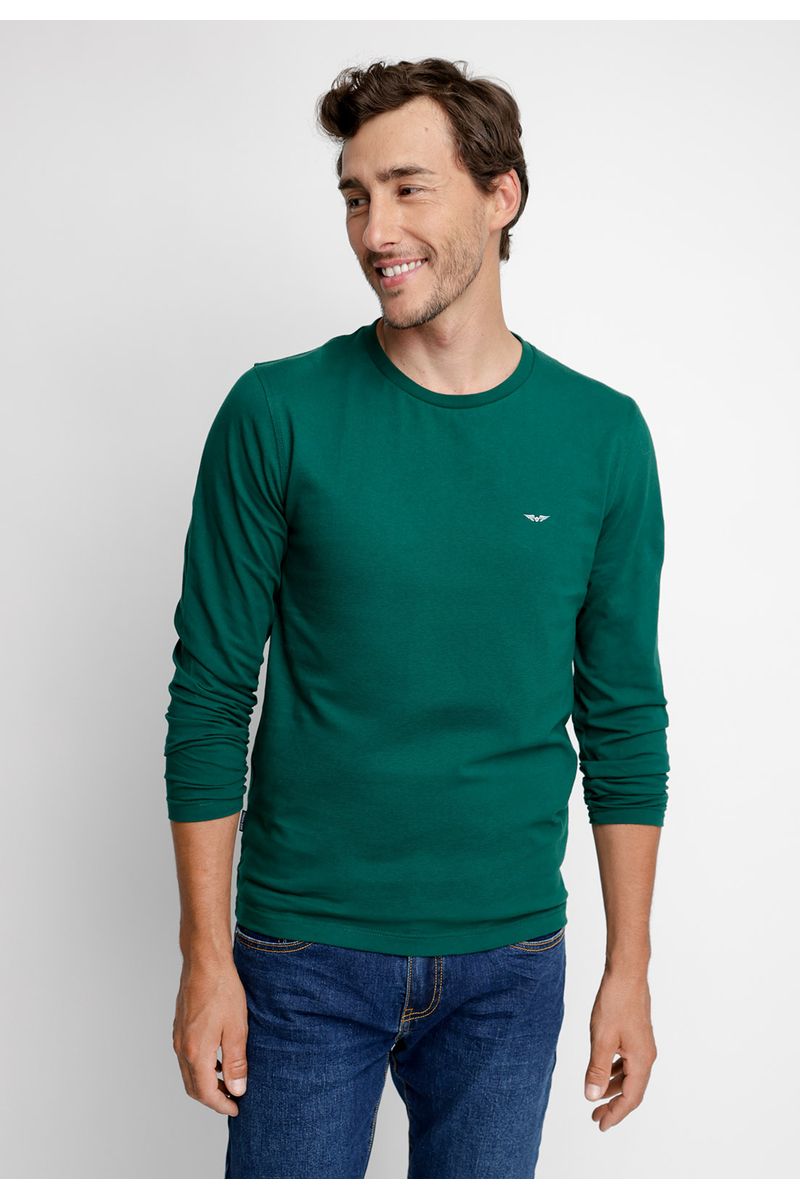 Polera Básica Manga Larga Pine