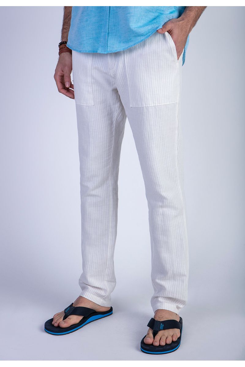 Pantalón Greenville Ecru