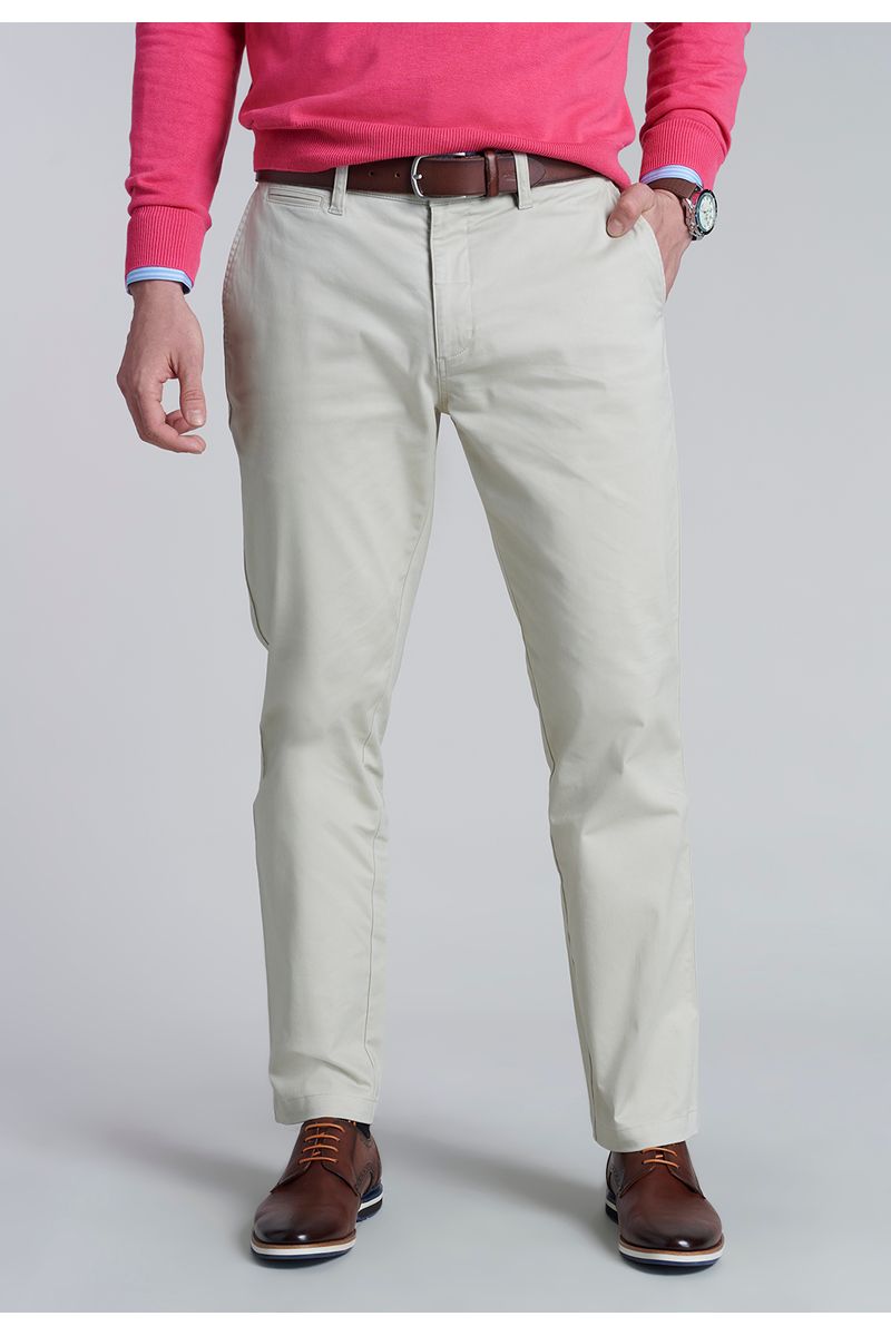Pantalón Twill Regular L/31 Sand