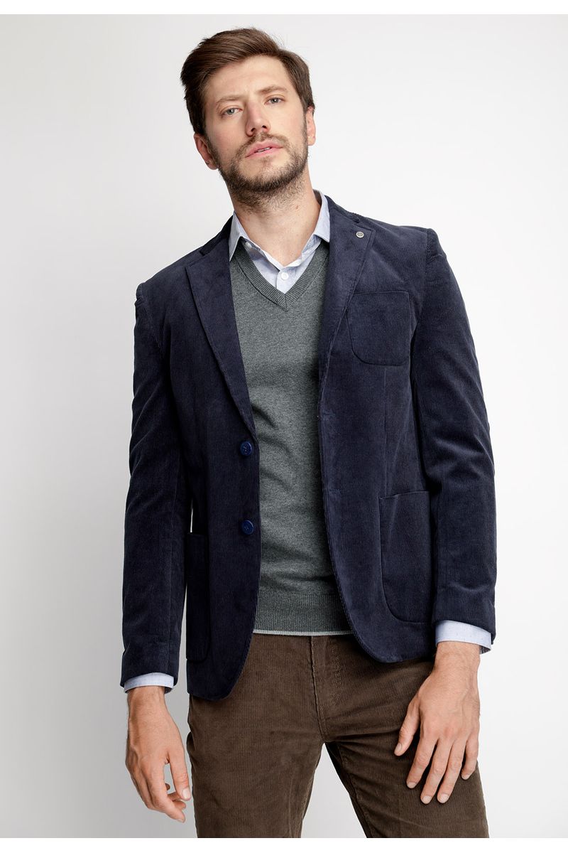 Blazer Corduroy Albany Navy