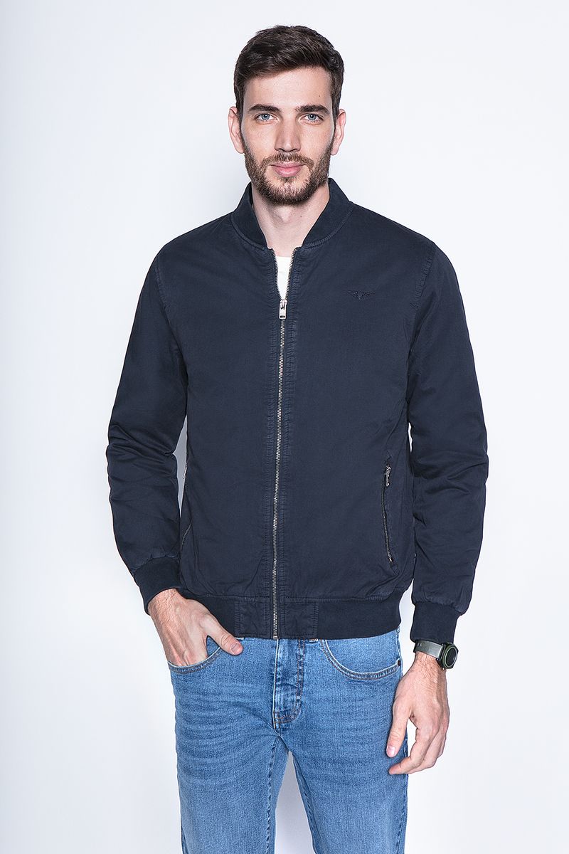 Chaqueta Navy Garment Dyed Fj