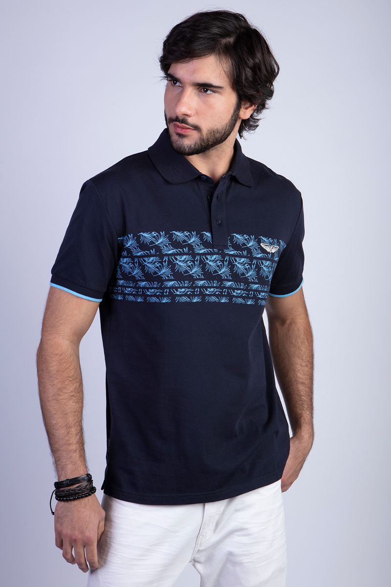 Polera Belmont Navy
