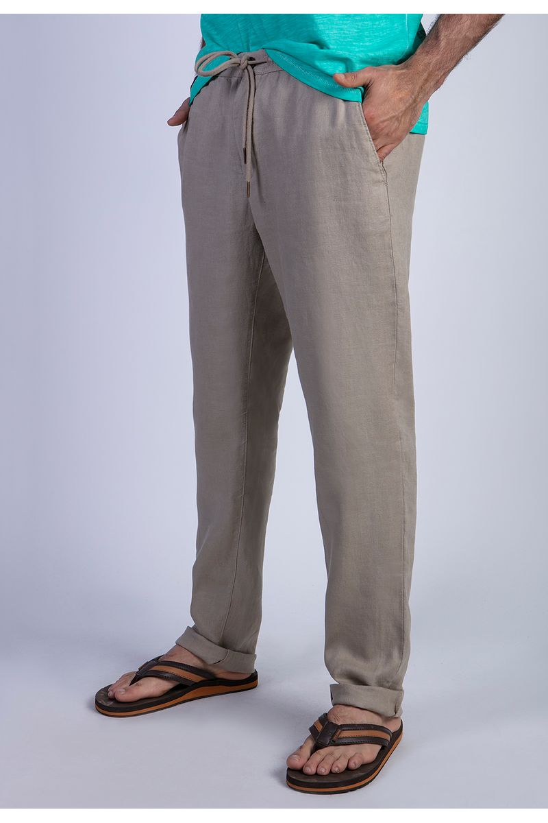 Pantalón Indiana Khaki Lino