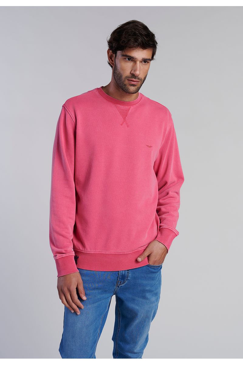 Polerón Crew Neck Anaheim Dk Coral