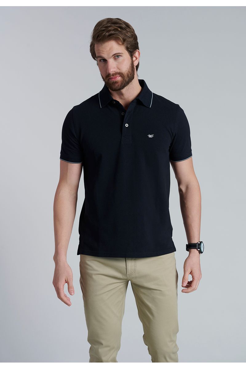 Polera Polo Washington Black