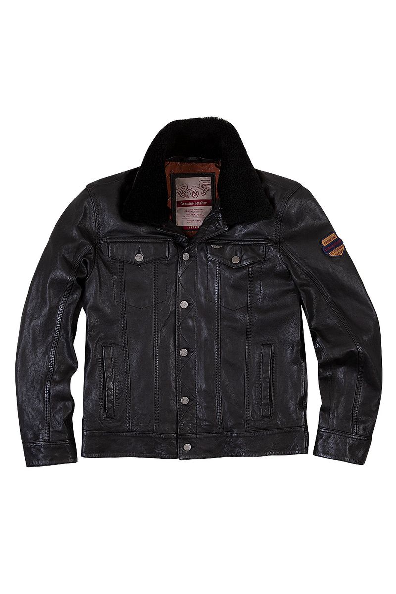 Chaqueta De Cuero Dublin Black