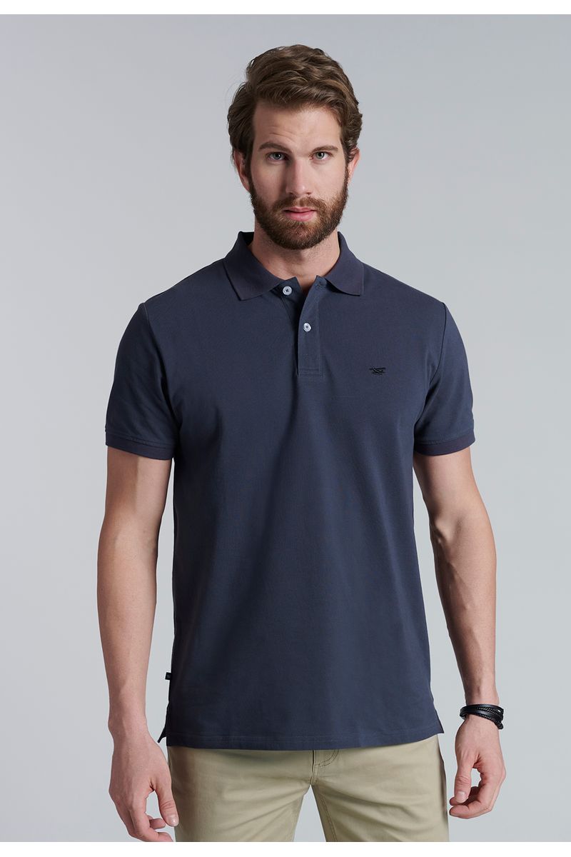 Polera Basica Pique Metal