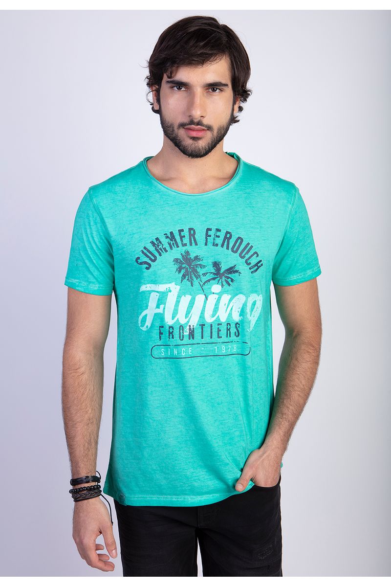 Polera Dirty Wash Seatle Lt River