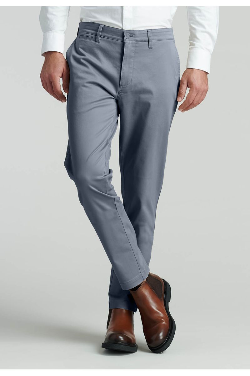Pantalón Twill Slim /31 Business Metal