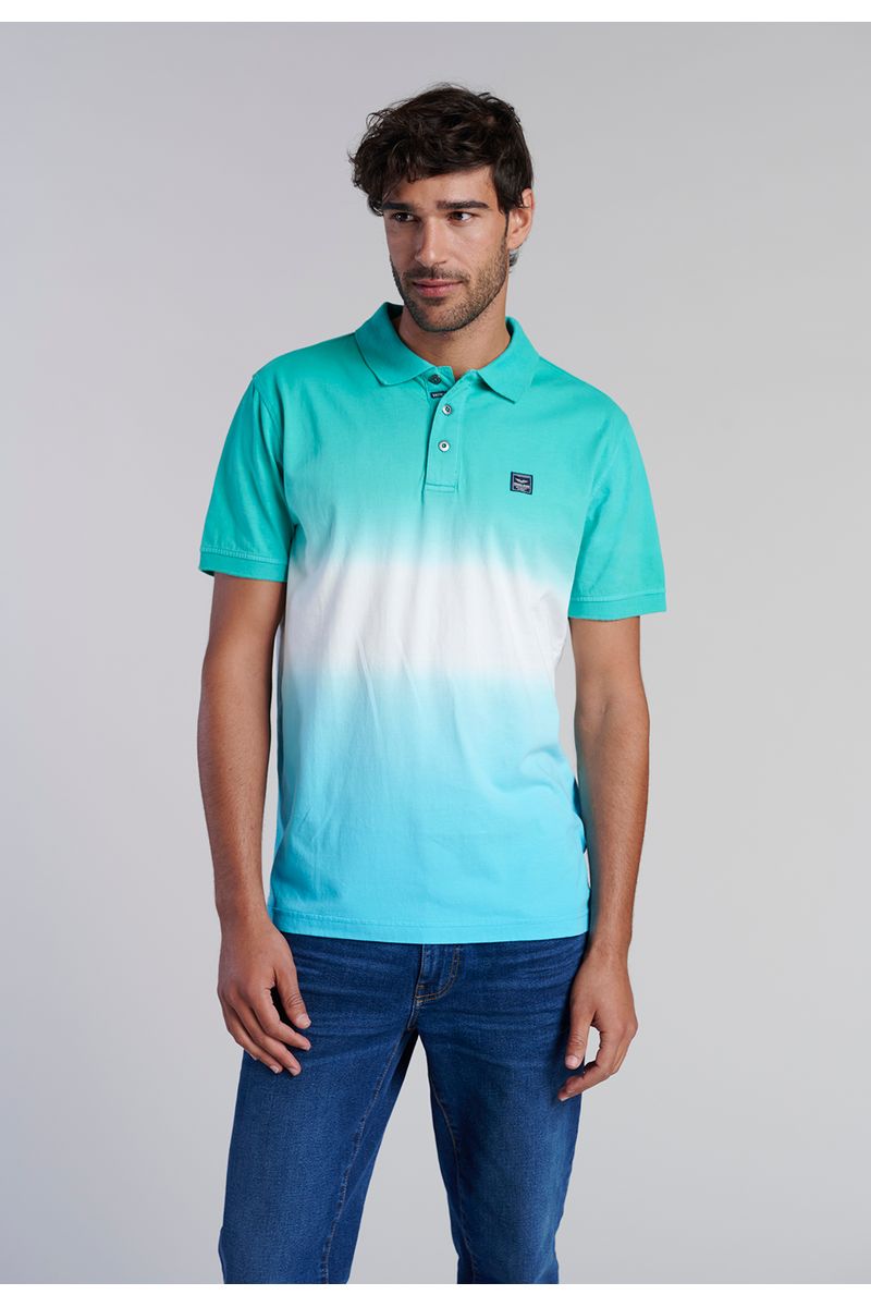 Polera Polo Clear Water Lt Green