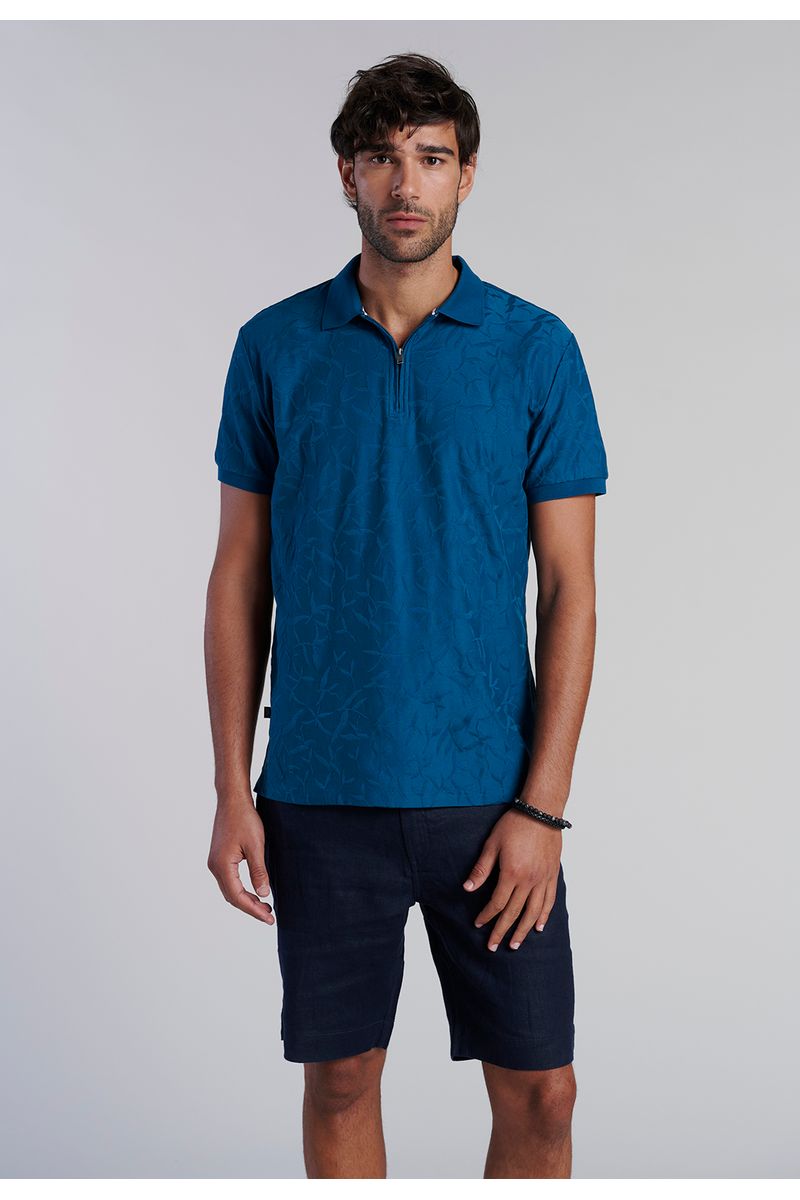 Polera Polo Cierre Seattle River