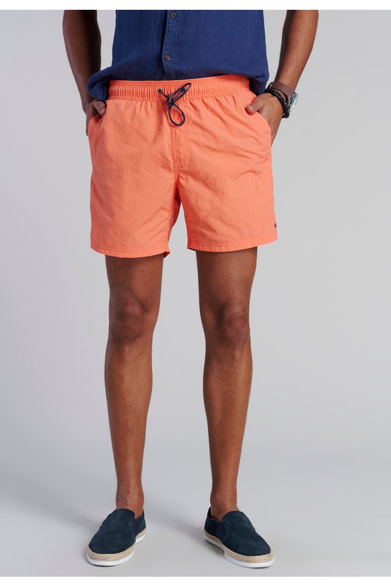 Traje De Baño Basico F Coral