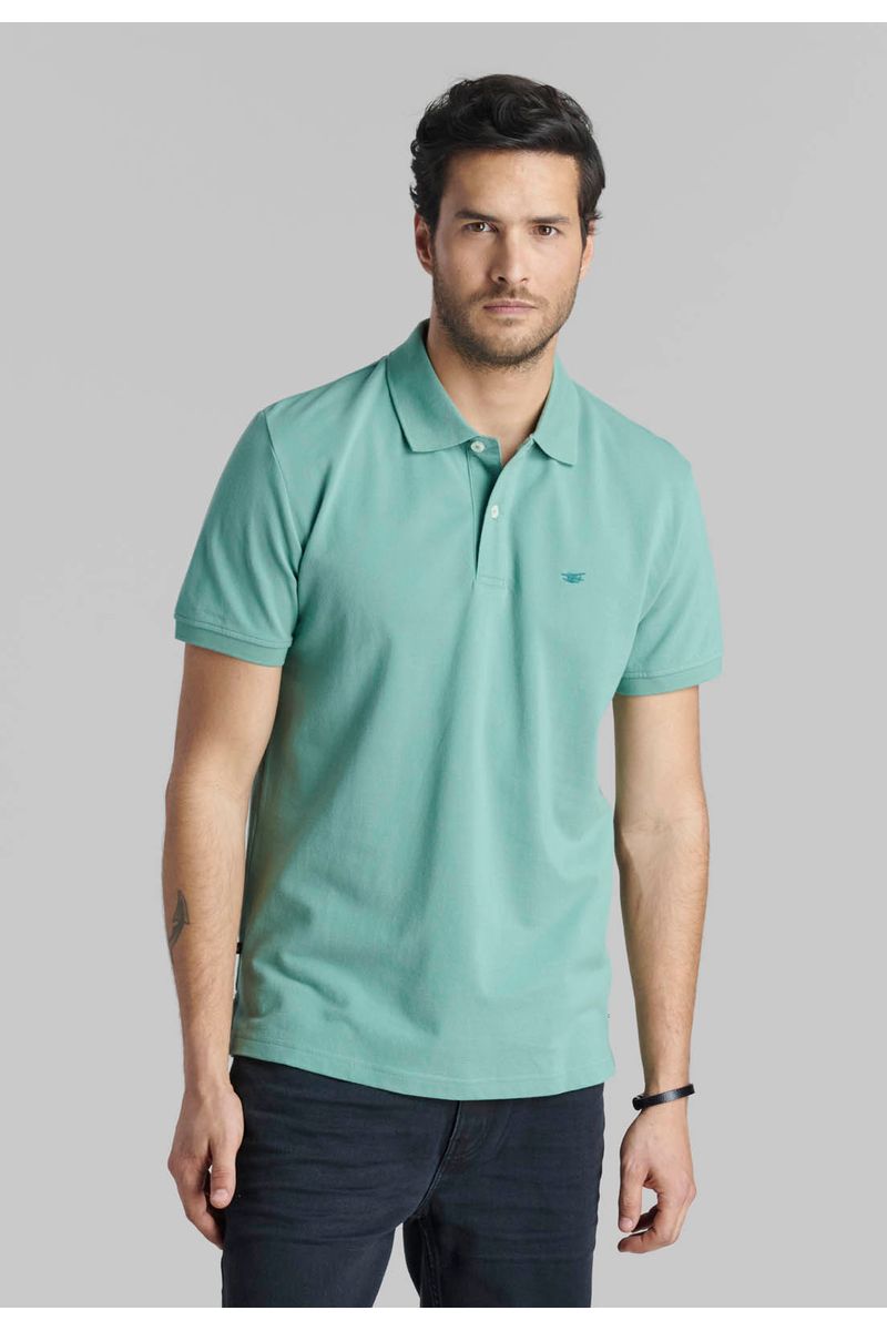 Polera Pique Básica Lt. Green
