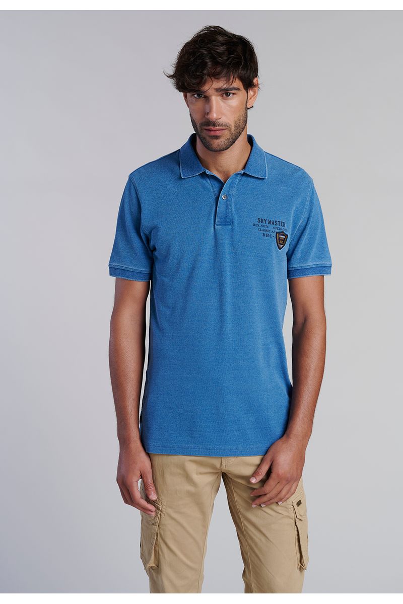 Polera Polo Portland Indigo