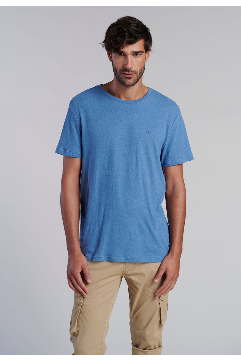 Polera Lino Albany Lt. Blue