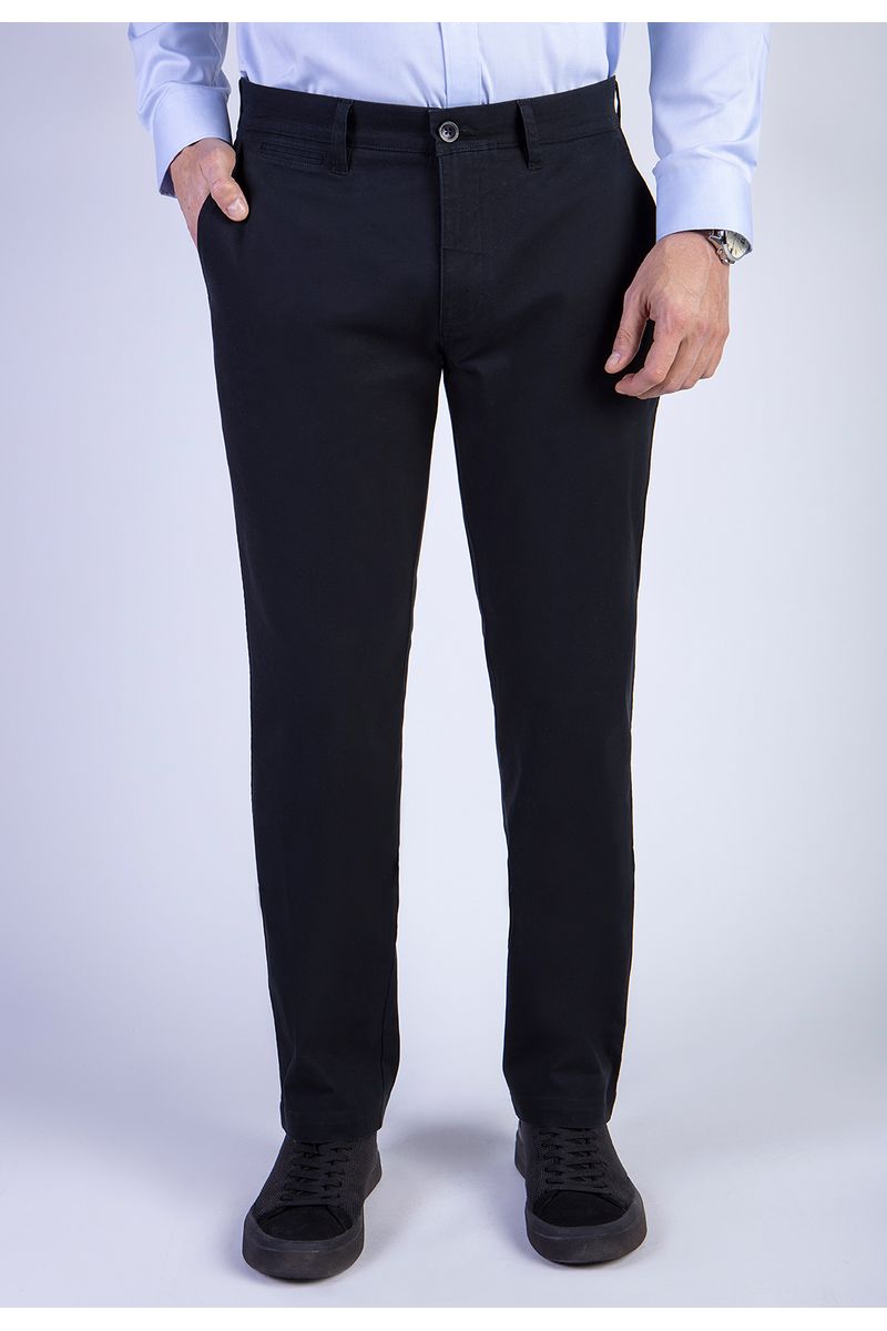 Pantalón Twill Black Without Pleats L/33