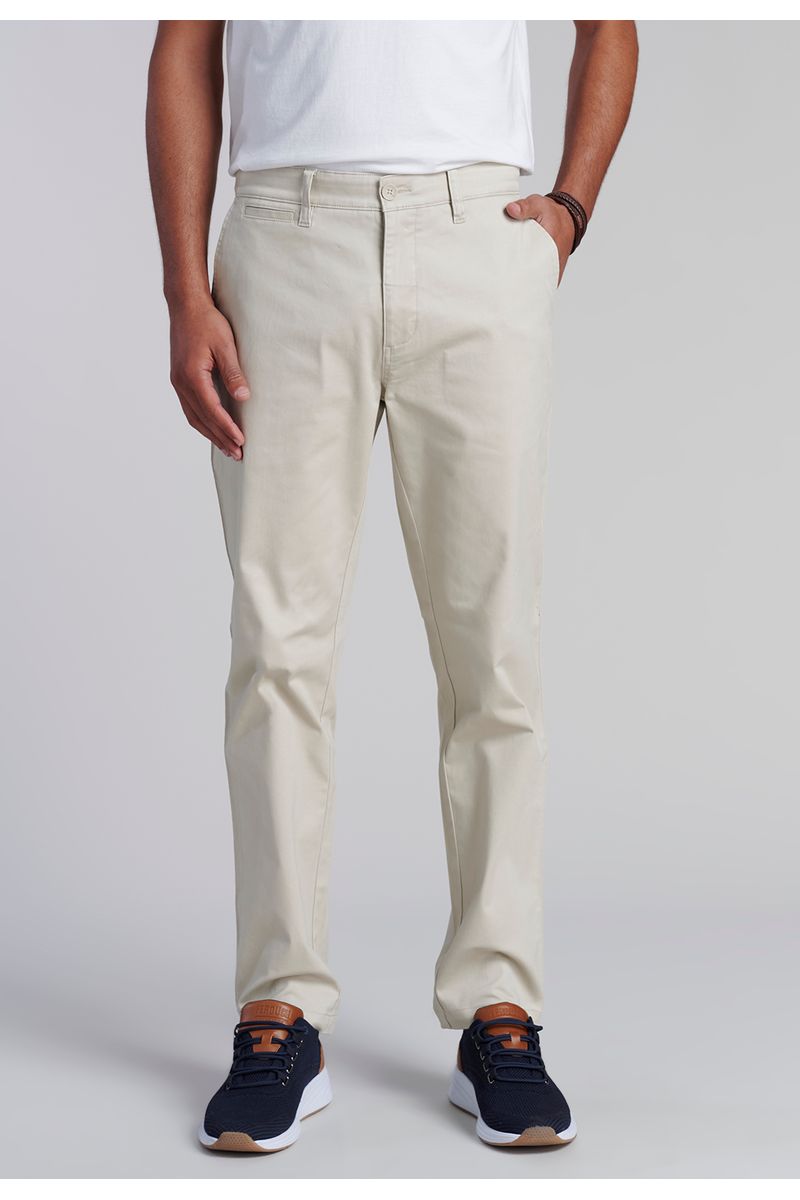 Pantalón Twill Sand Slim /31