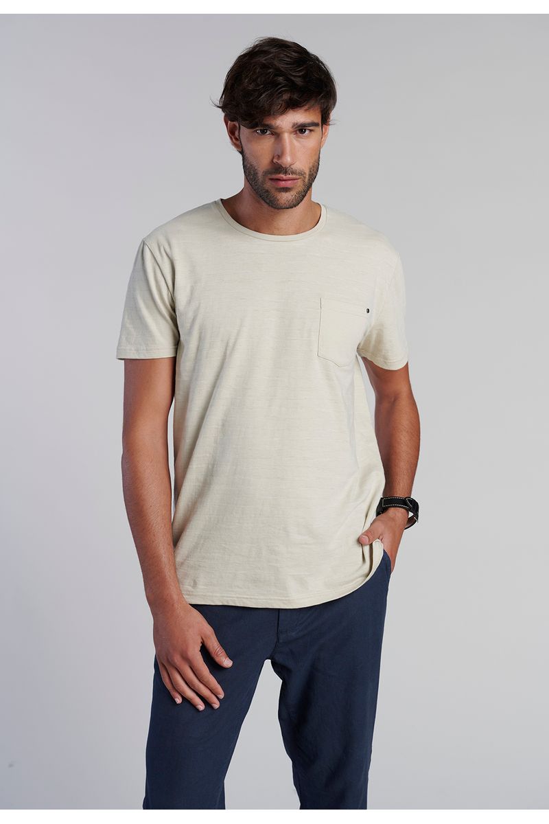 Polera Bolsillo Idaho Sand