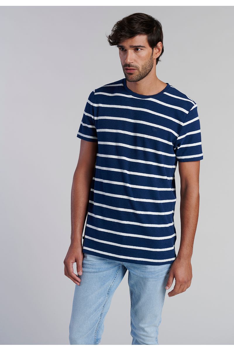 Poleras Rayas Pasadena Navy