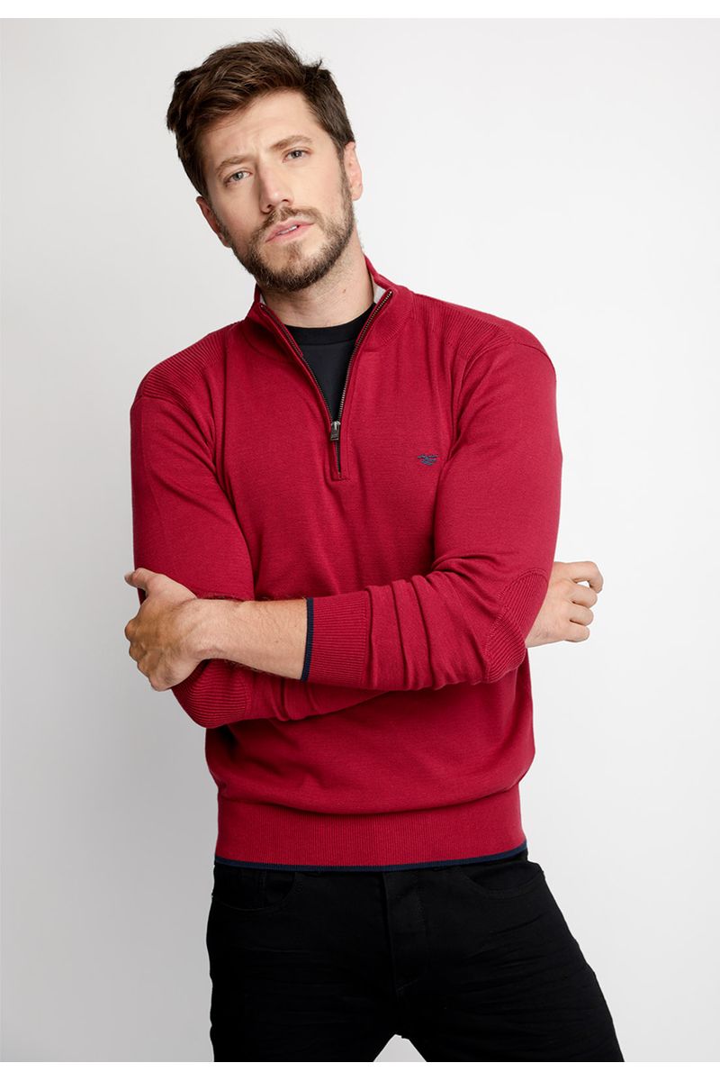 Sweater London Smart Casual Red