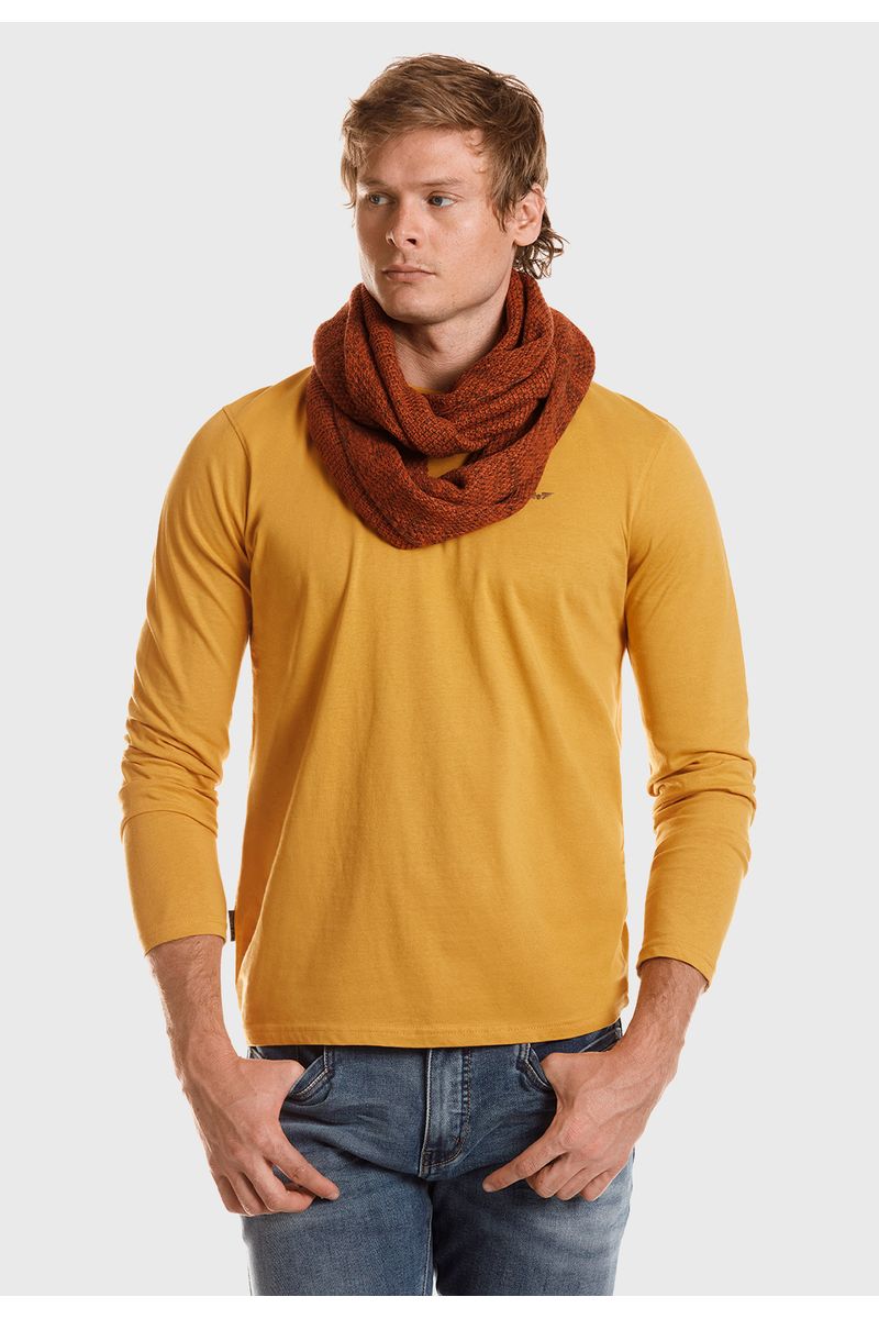 Bufanda Miami Brown  Melange