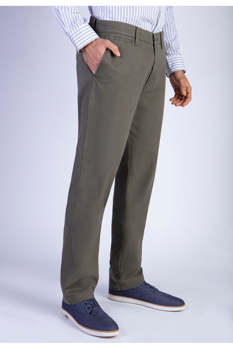 Pantalón Twill Without Pleats L/33 Military