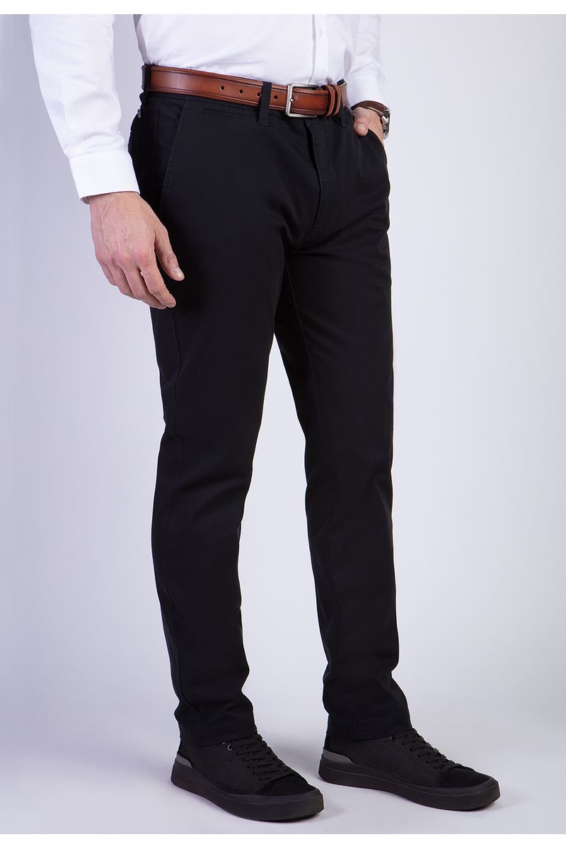 Pantalón Twill Black Slim L/33