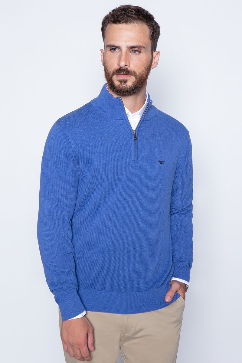 Sweater London Smart Casual L/S Ocean