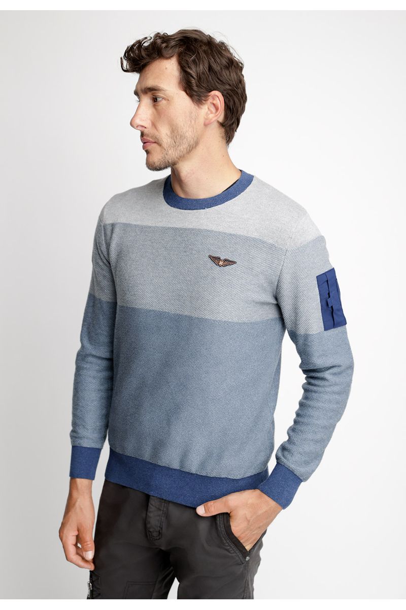 Sweater Washington Blue Melange