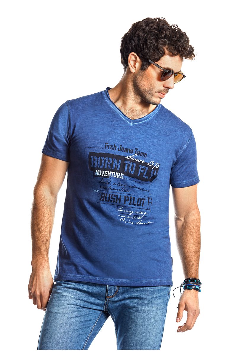 Polera Virginia Navy