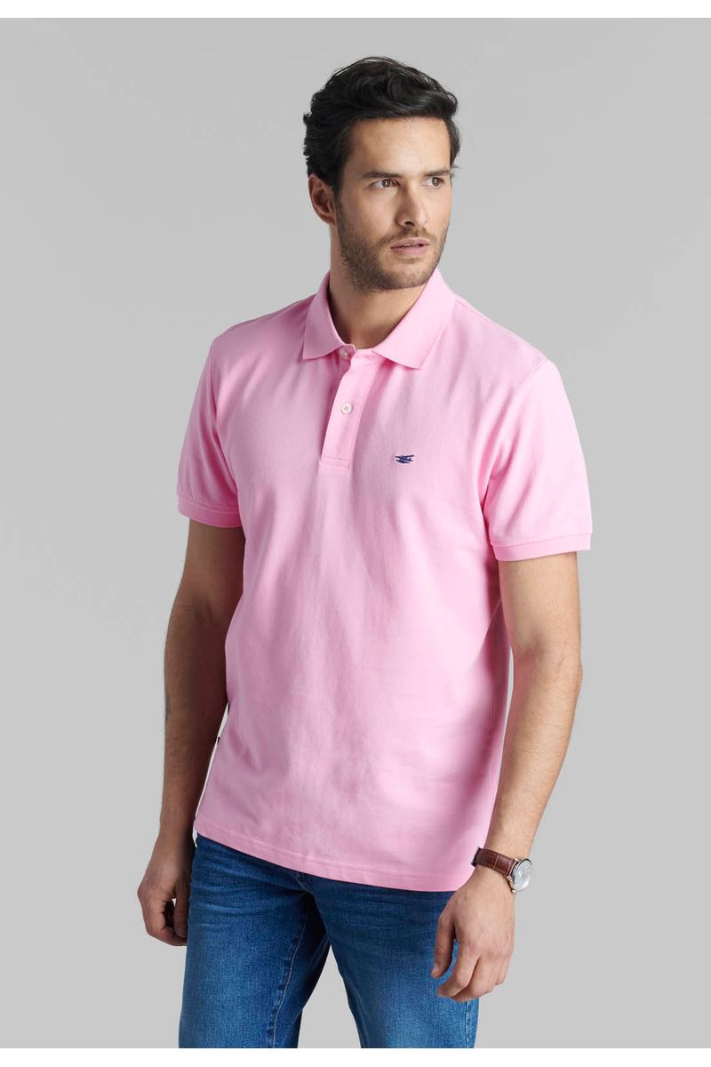 Polera Pique Básica Pink