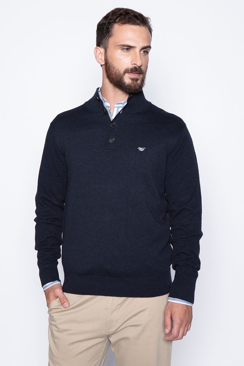 Sweater Bristol Smart Casual L/S Navy