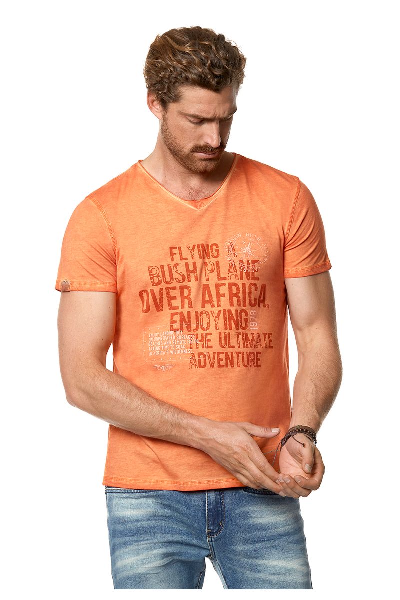 POLERA SANTA BÁRBARA ORANGE