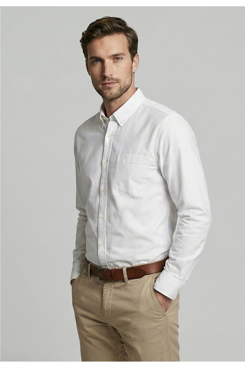 Camisa Smart Casual Oxford White