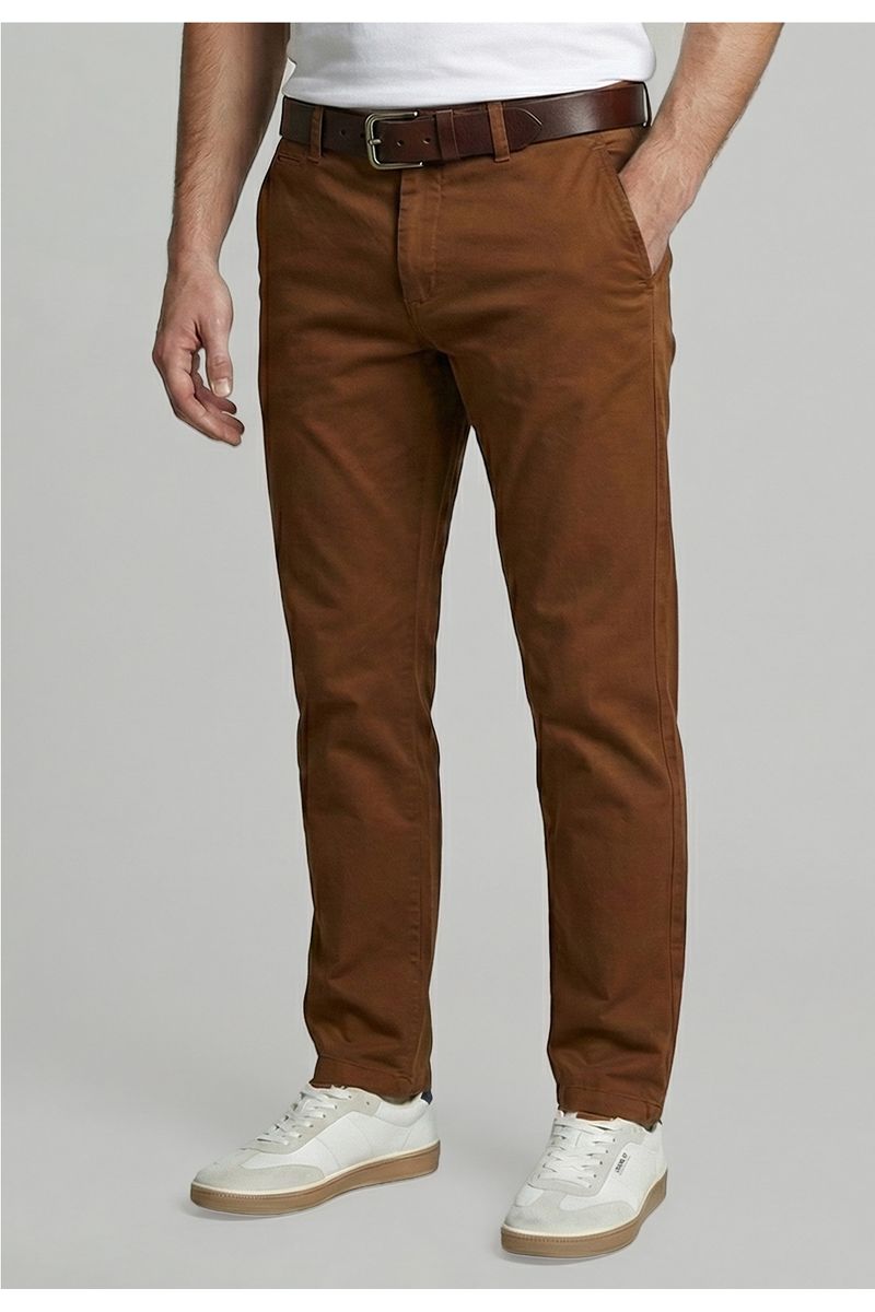Pantalón Twill Without Pleats L/31 Lt  Camel