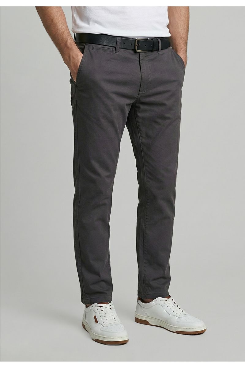 Pantalón Twill Slim /31 Dk Grey