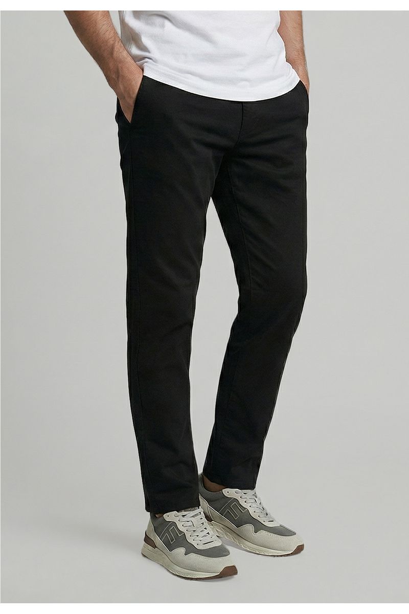 Pantalón Slim Twill L/33 Black