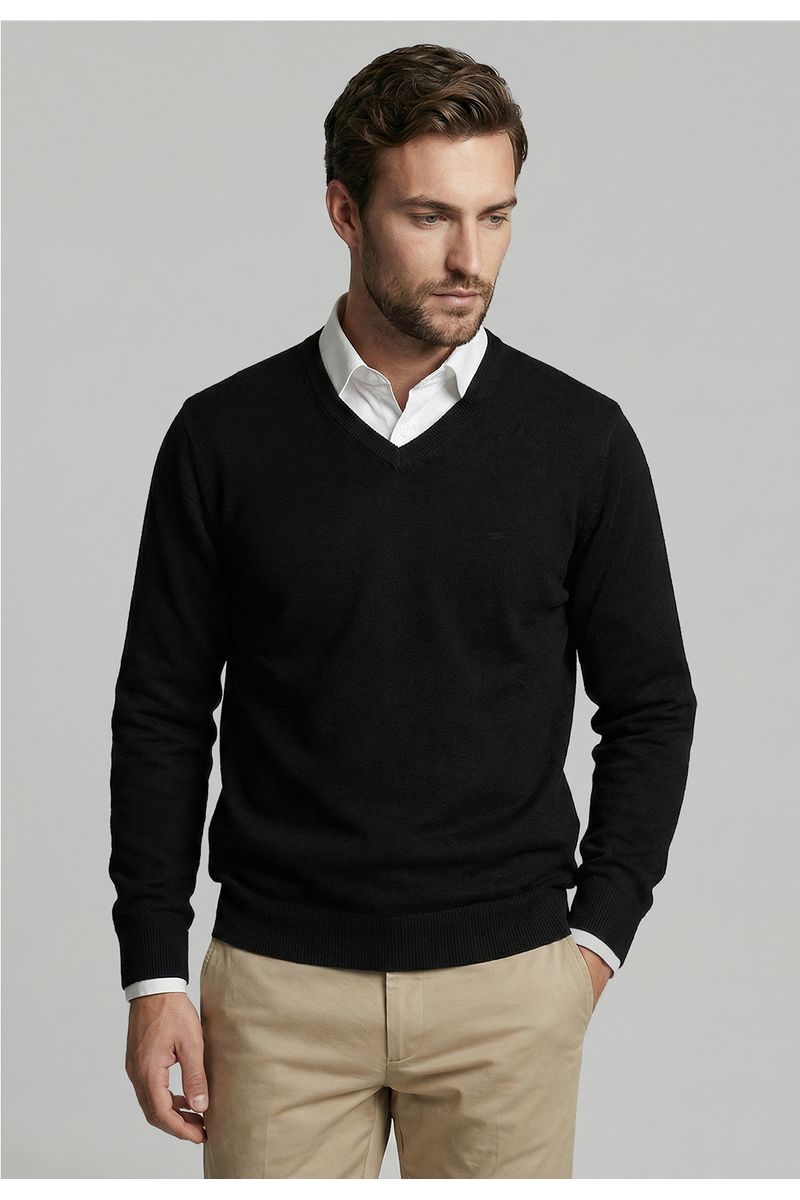 Sweater Arizona V-Neck Black