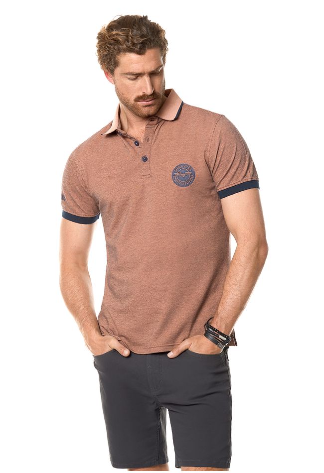Polera Polo Michigan Peach