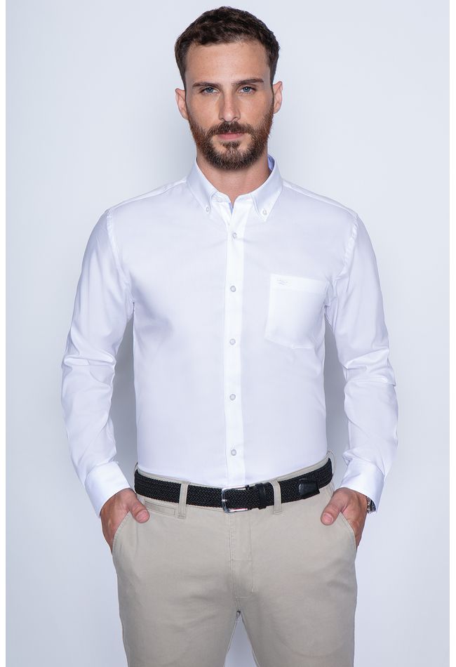 Camisa Smart Casual Oxford