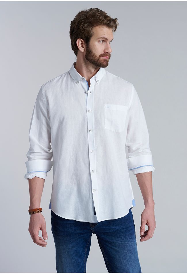 Camisa White Sport Lino
